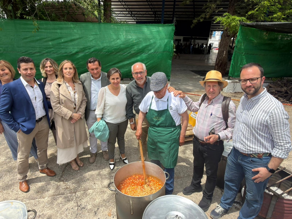  El PP destaca desde Frailes el peso del sector agroalimentario en Jaén 