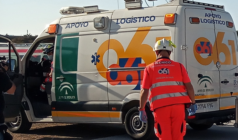 Muere un varón en un accidente de moto en Jaén 