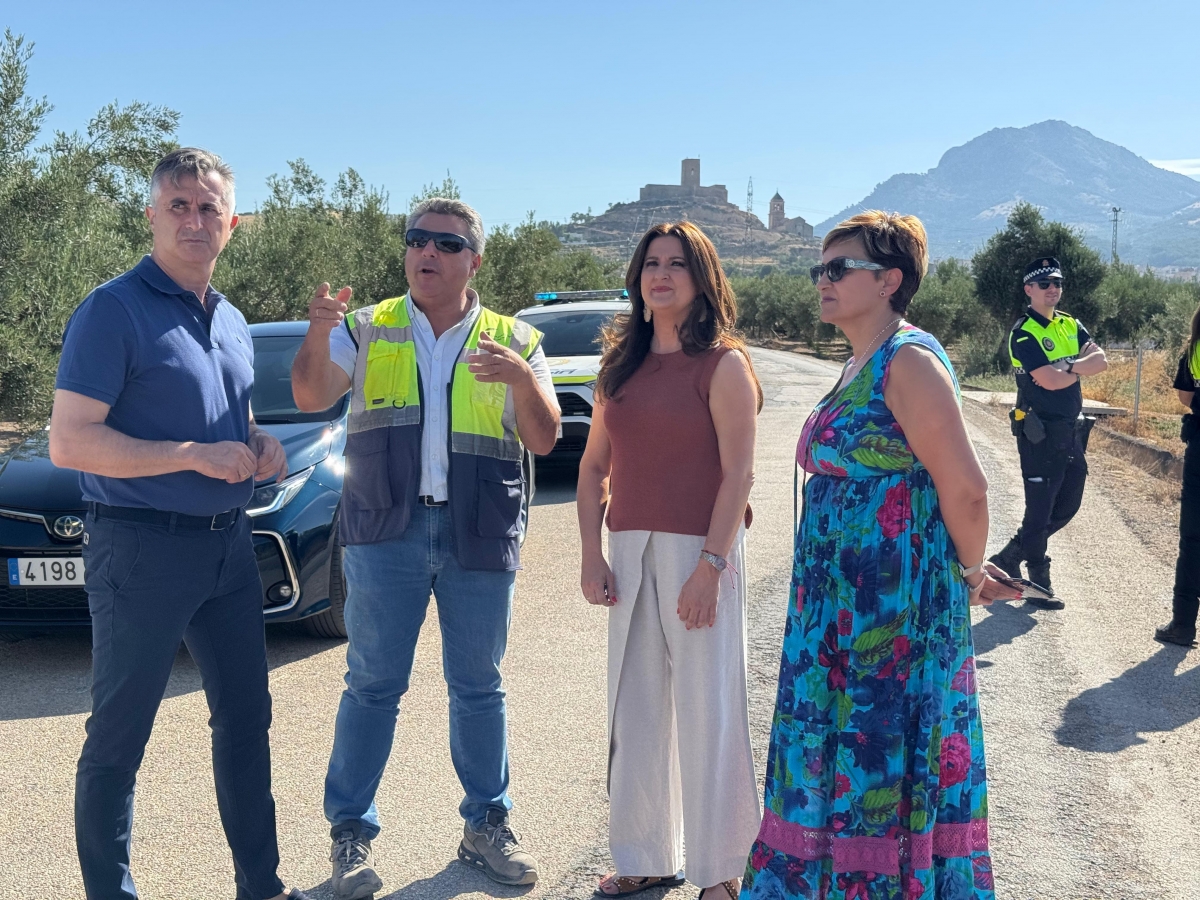 Diputación invierte 765.000 euros en carreteras de Alcaudete