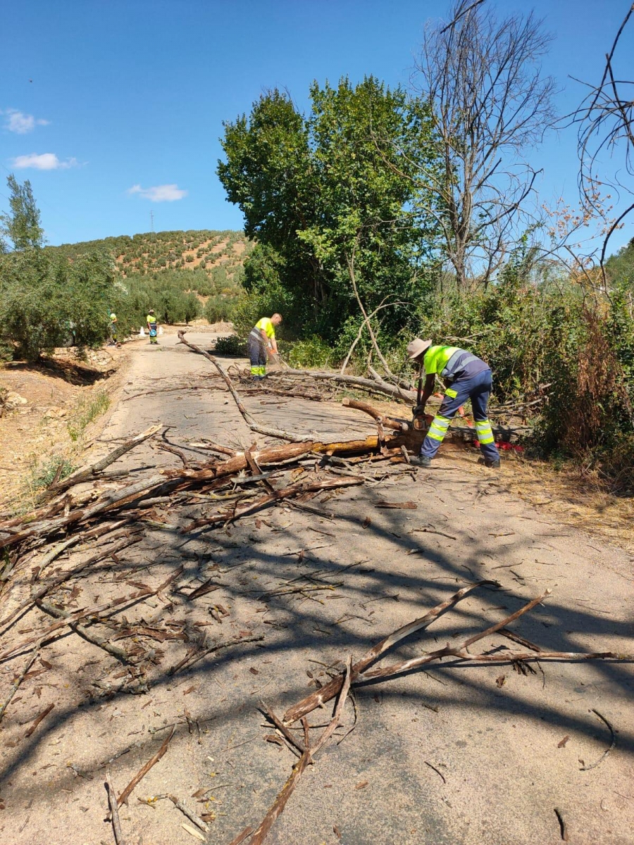 Comienzan las obras de mejora en la carretera JV-6022 en Castellar