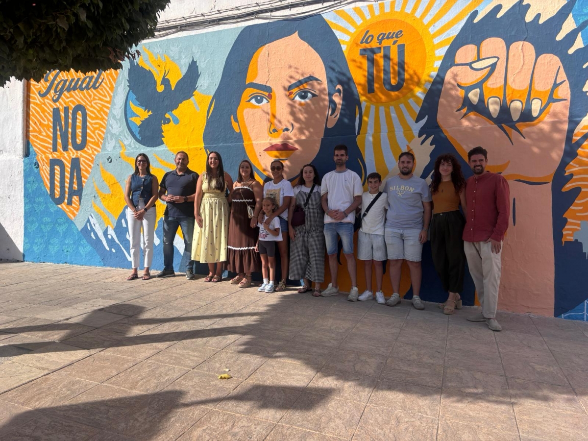 Arte urbano que reivindica igualdad y el fin de la violencia machista