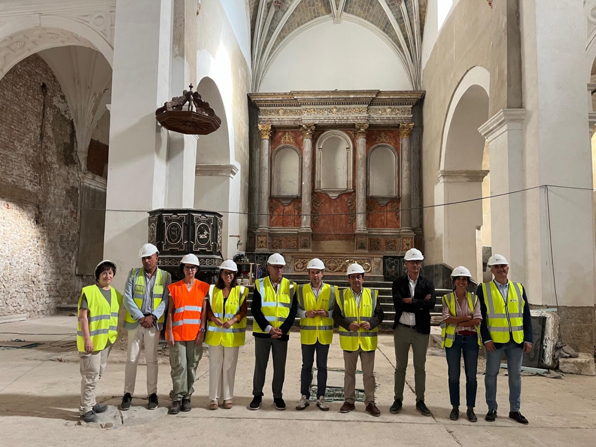  Avances en la Iglesia de Santo Domingo con una inversión de 3 millones 