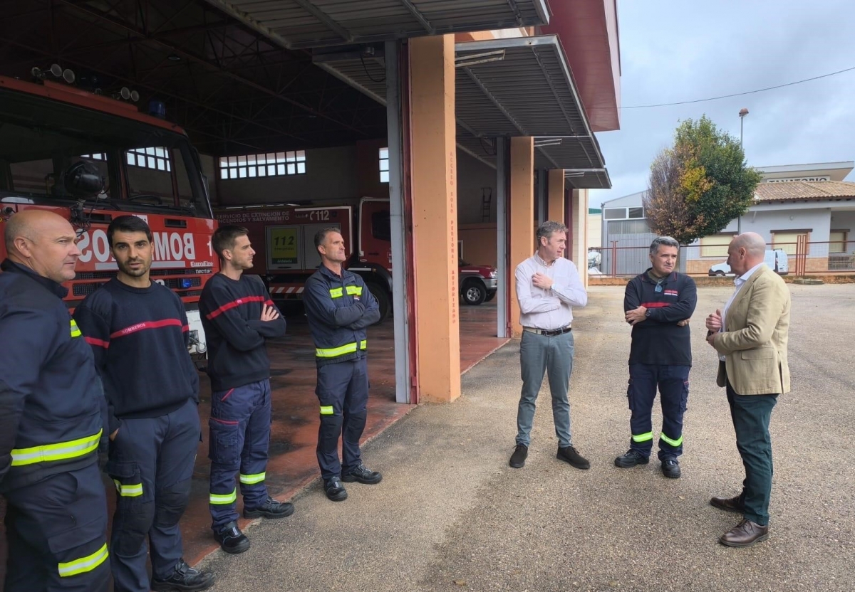 La Diputación destina 621.000 euros al Parque de Bomberos de Orcera