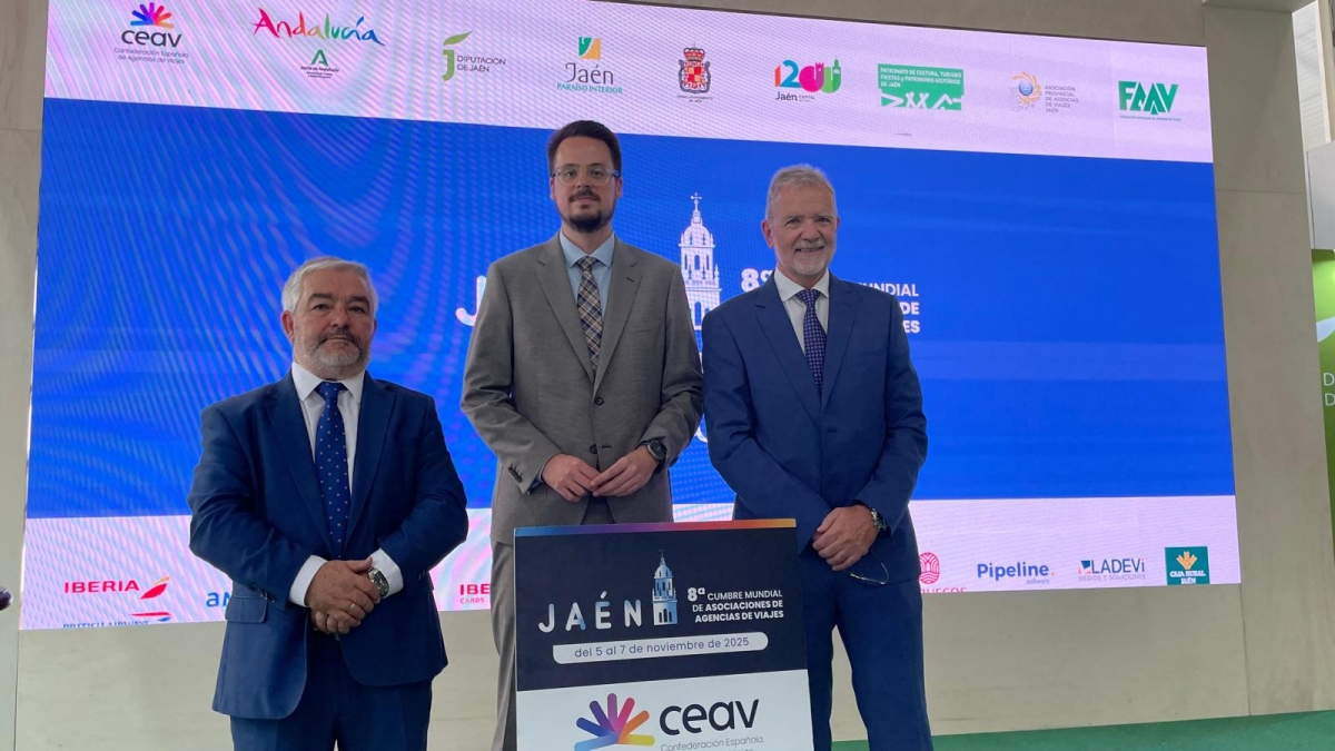 La cumbre mundial de asociaciones de agencias de viajes será en Jaén