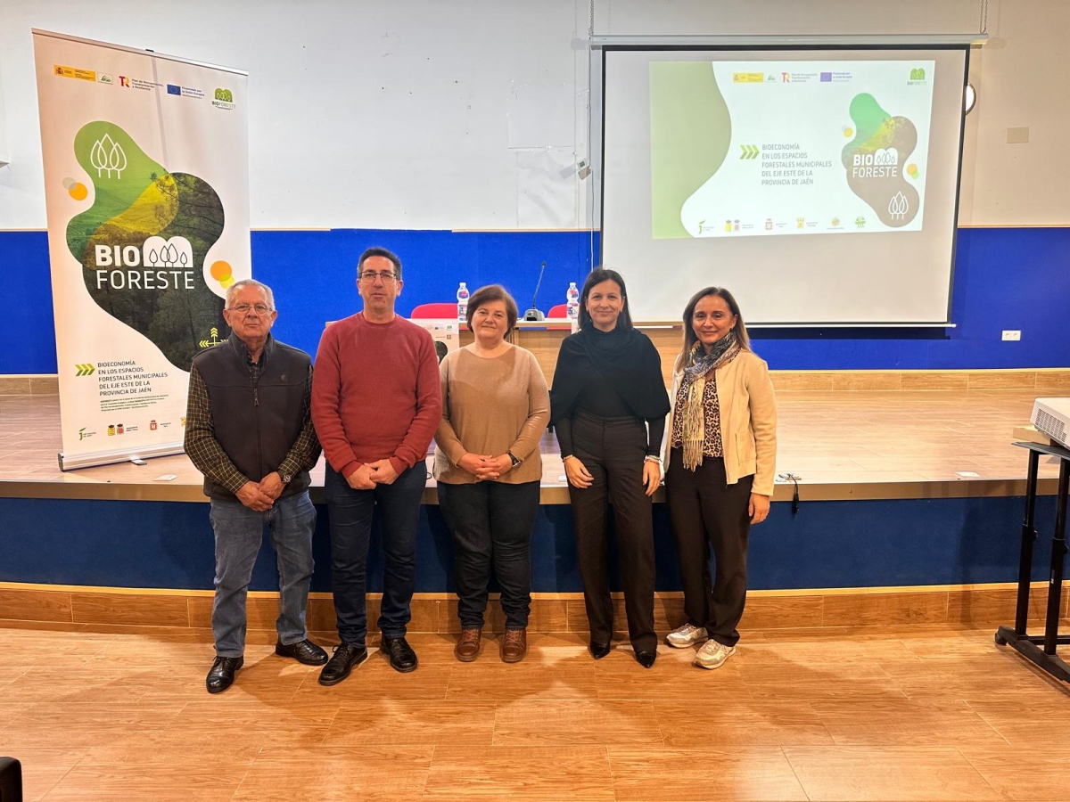  Cinco municipios se benefician de un proyecto de bioeconomía forestal 