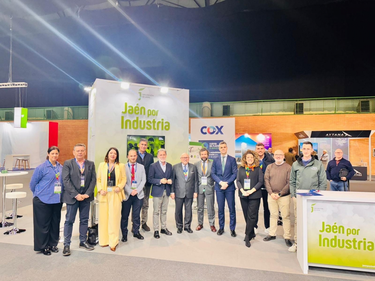  La Diputación muestra la industria jiennense en una feria internacional 
