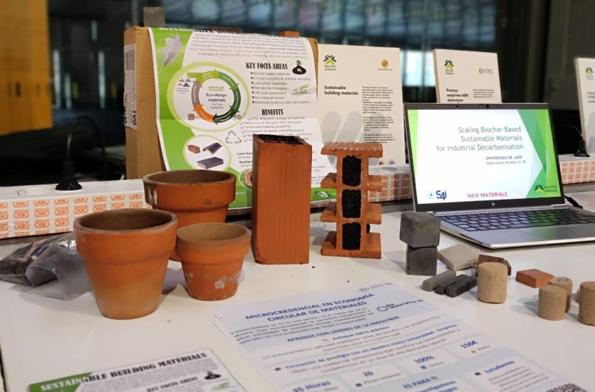  La UJA y Carboliva desarrollan materiales cerámicos con biochar 