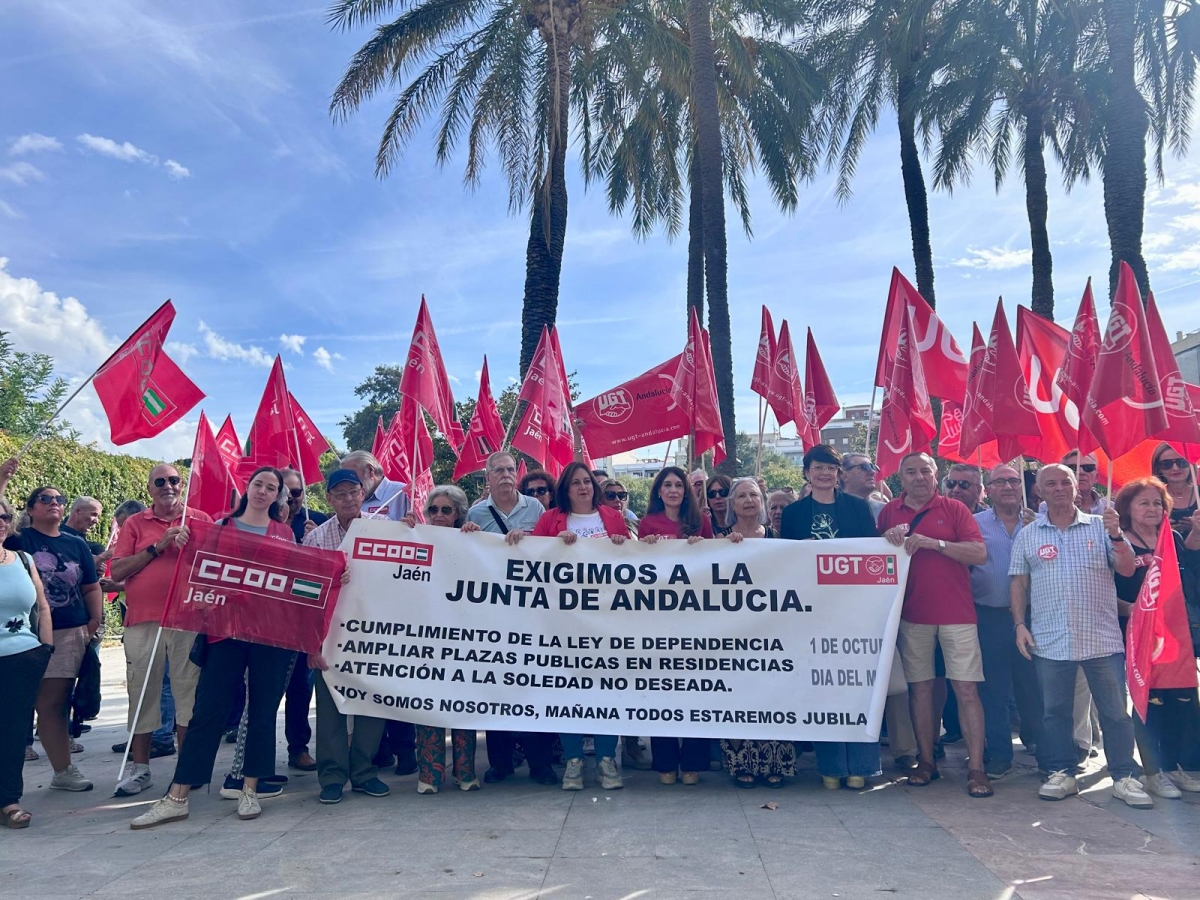  CCOO y UGT piden un gran pacto social por un envejecimiento digno 