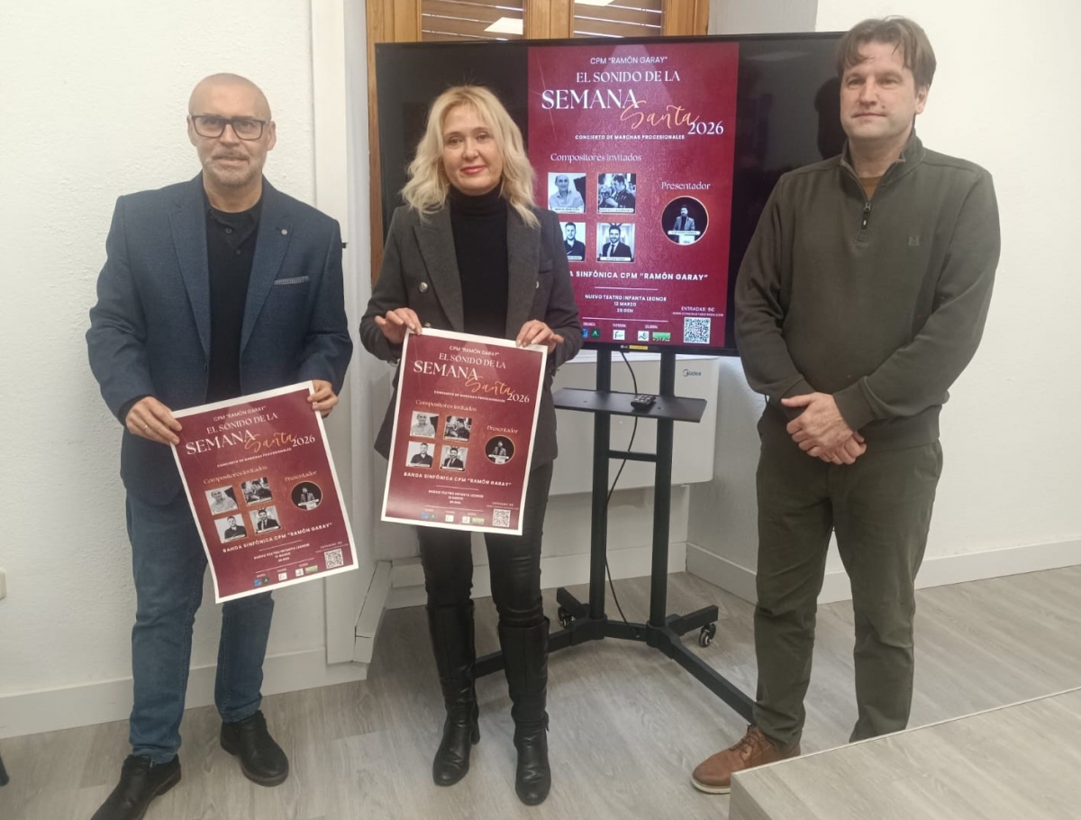  200 músicos interpretarán 'El sonido de la Semana Santa' este jueves 