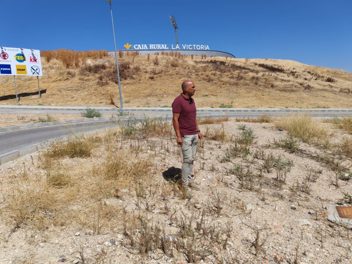  Más zonas verdes en el entorno del Estadio Caja Rural La Victoria 