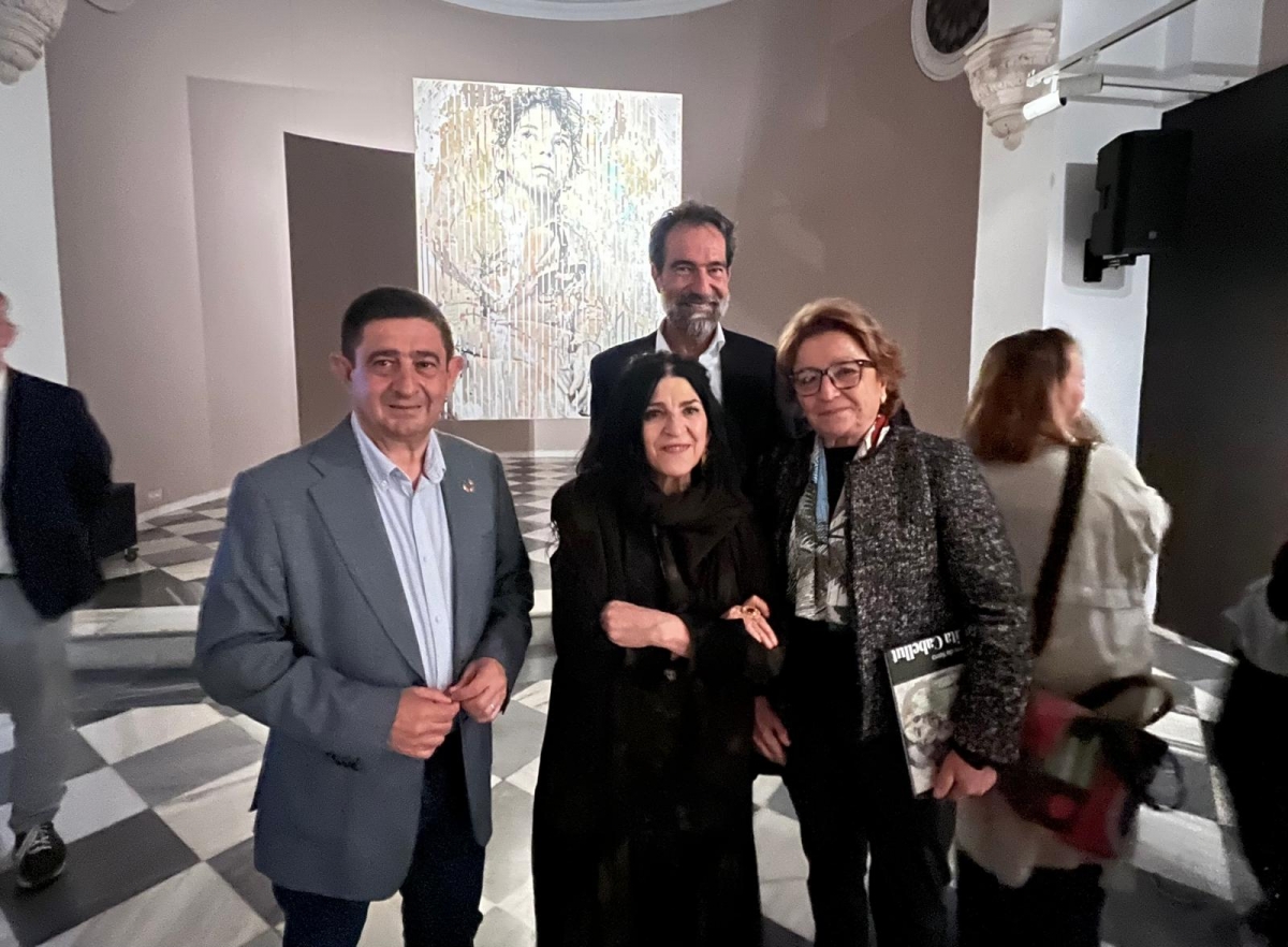  Los Baños Árabes exponen 'Verde mar de verde tierra', de Lita Cabellut 