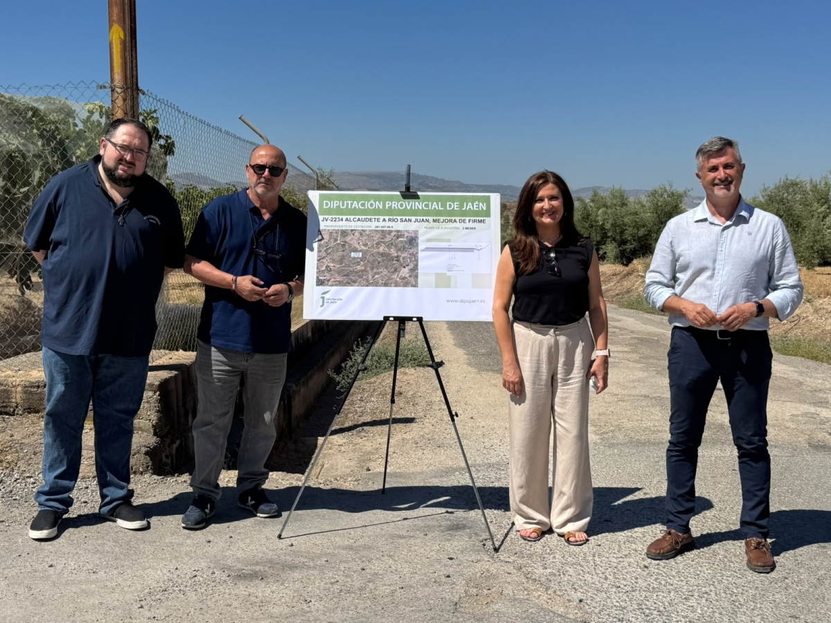  Inversión de casi 300.000 euros para mejorar la vía agraria JV-2234 