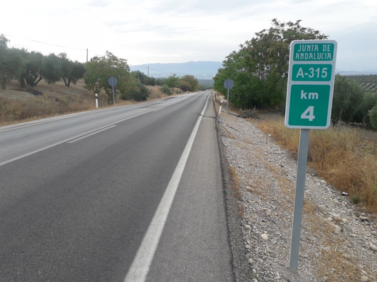 La Junta adjudica por 7,8 millones las obras de la A-315 en Cazorla
