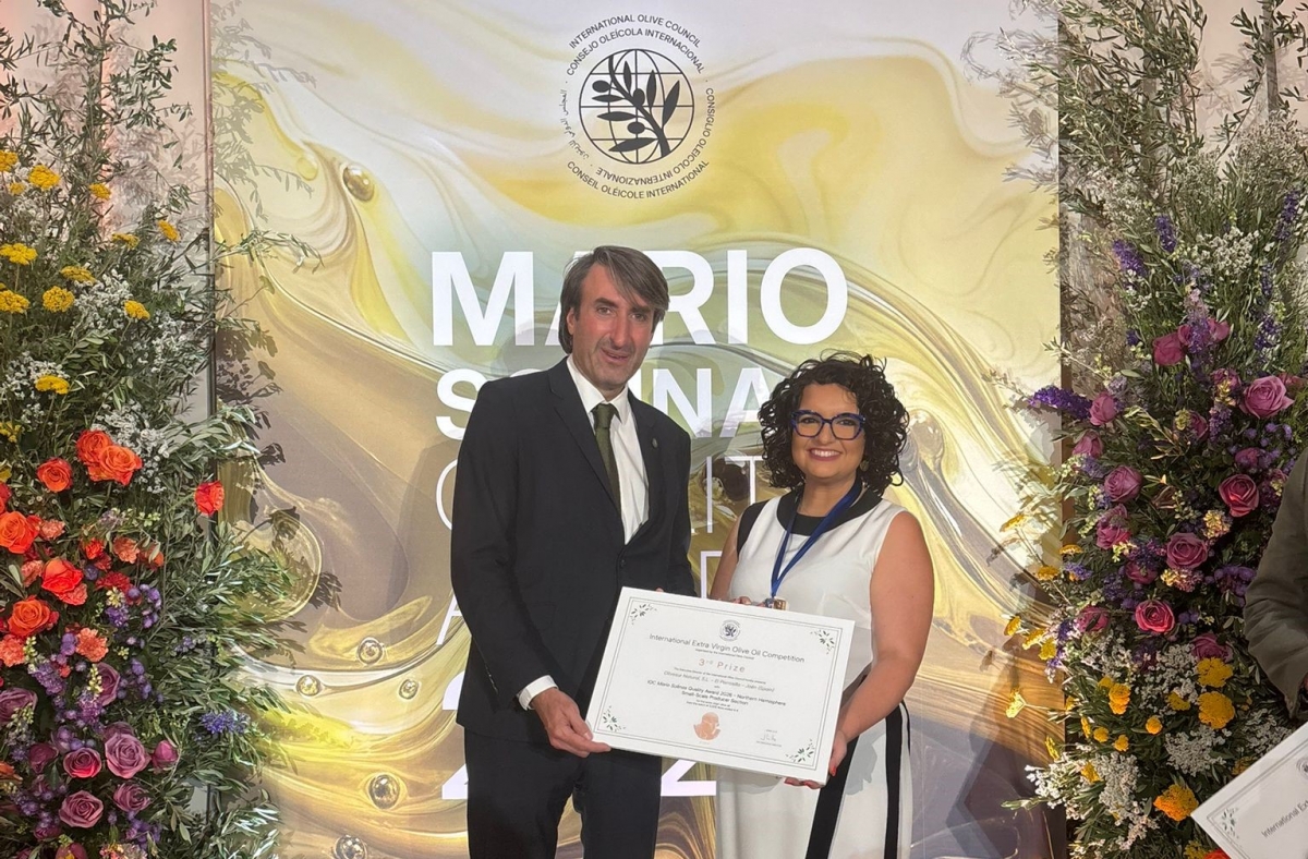  Olivasur Natural logra el tercer premio en el Mario Solinas en Madrid 