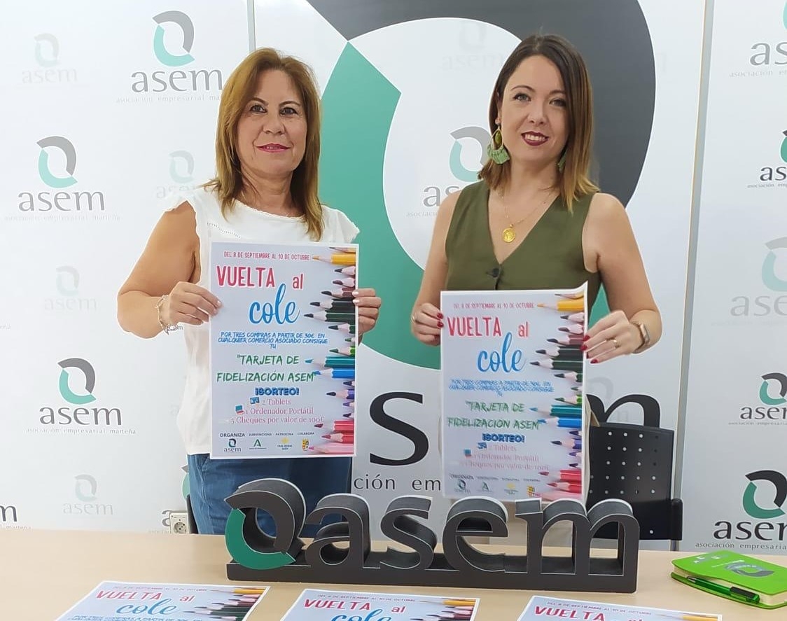 Martos impulsa la campaña “Vuelta al Cole” con sorteos y descuentos