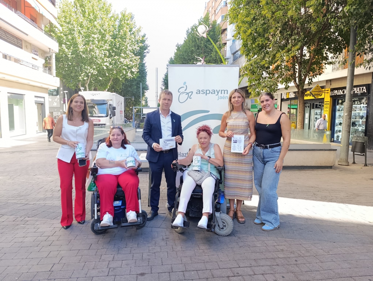 Jaén conmemora el Día de la Lesión Medular con una mesa informativa