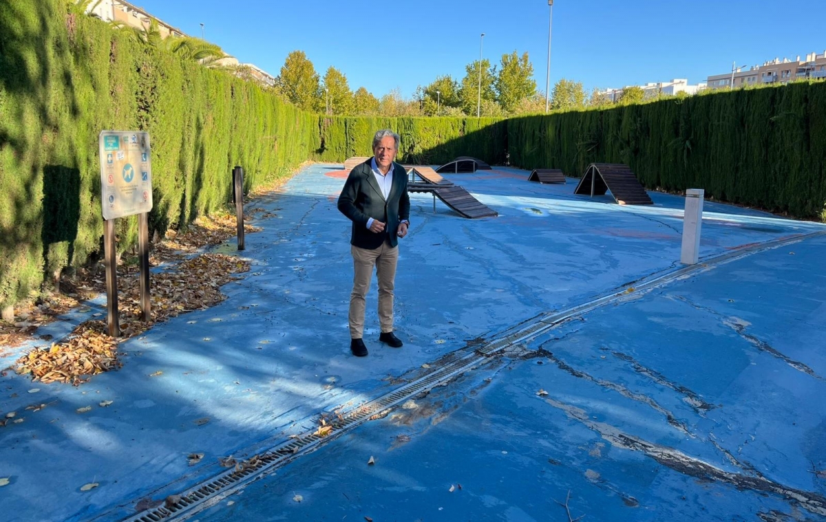  El PP acusa a Julio Millán de bloquear el parque infantil del Bulevar 