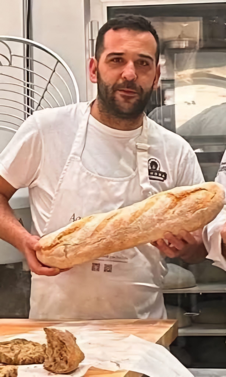  Antonio Ortega, al frente de los panaderos de la provincia 