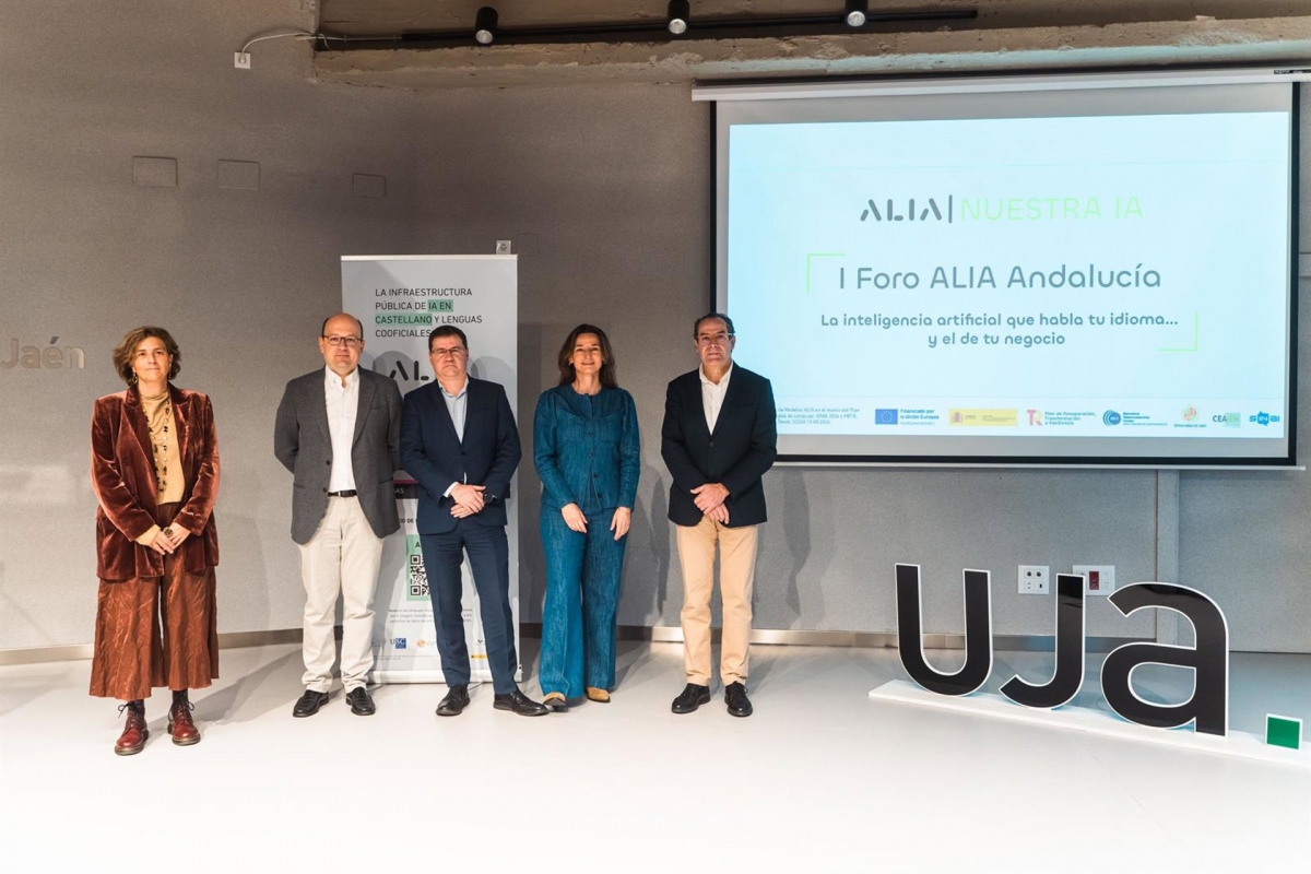  La UJA acoge el I Foro ALIA sobre aplicación de la IA al tejido productivo 