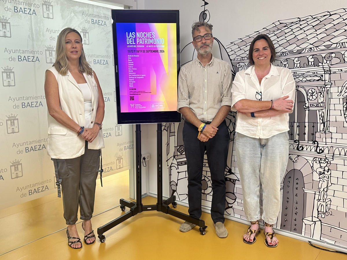  Baeza amplía a dos días Las Noches del Patrimonio con más actividades 