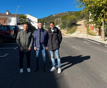  La Diputación finaliza las obras de un tramo urbano en Beas de Segura 