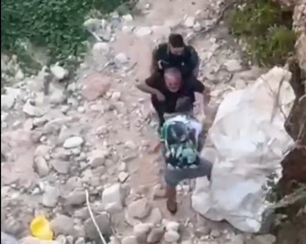 Rescatan a un hombre que estuvo dos días atrapado en el cauce de un arroyo 