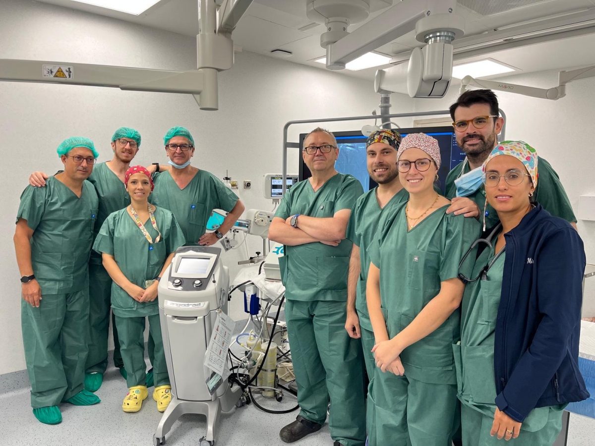  El Hospital de Jaén mejora la seguridad y calidad de la cirugía vascular 