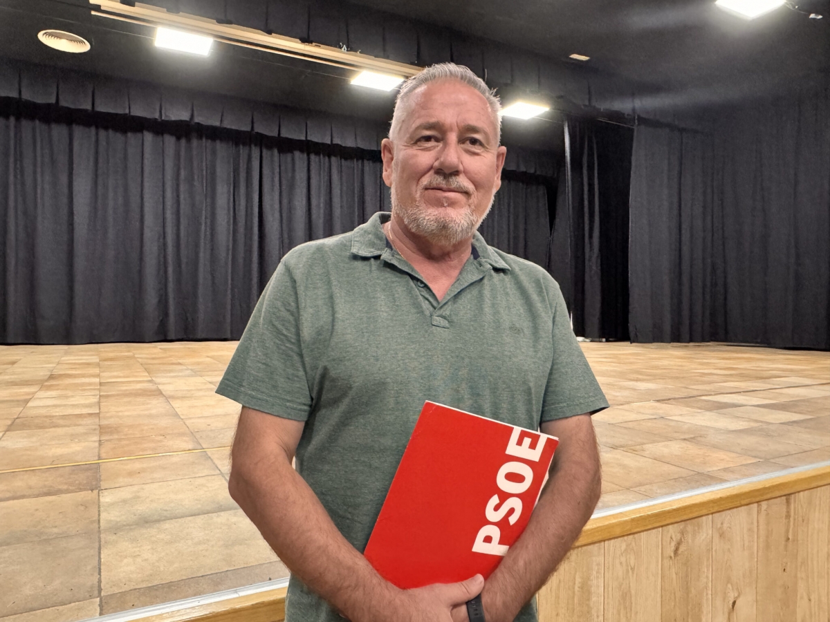 Diego Calles, coordinador del Comité del PSOE en la comarca de Jaén