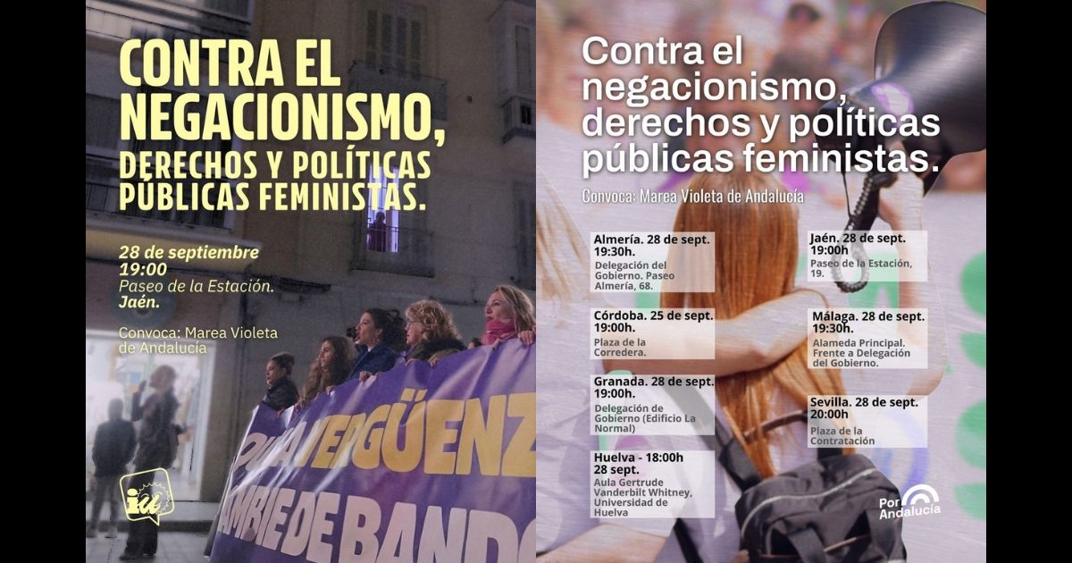  Convocan una protesta contra el "retroceso" de las políticas de igualdad 