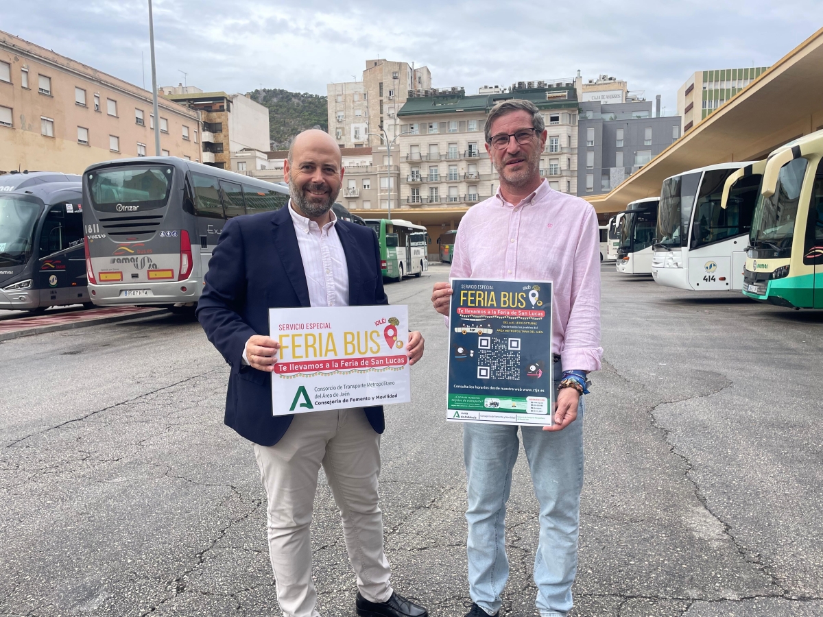  La Feria de San Lucas contará con 206 servicios especiales de transporte 