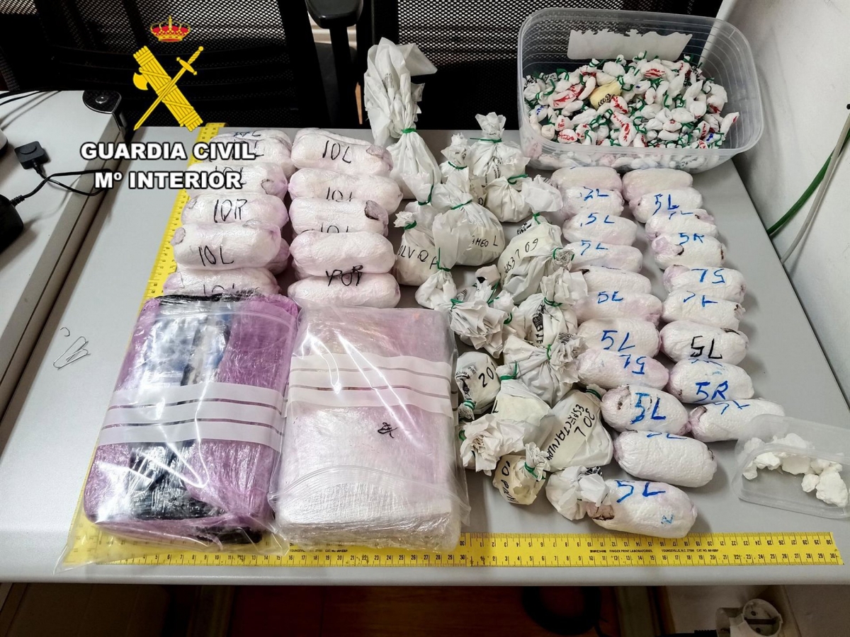  La Guardia Civil desmantela un punto de venta de droga en Noalejo 