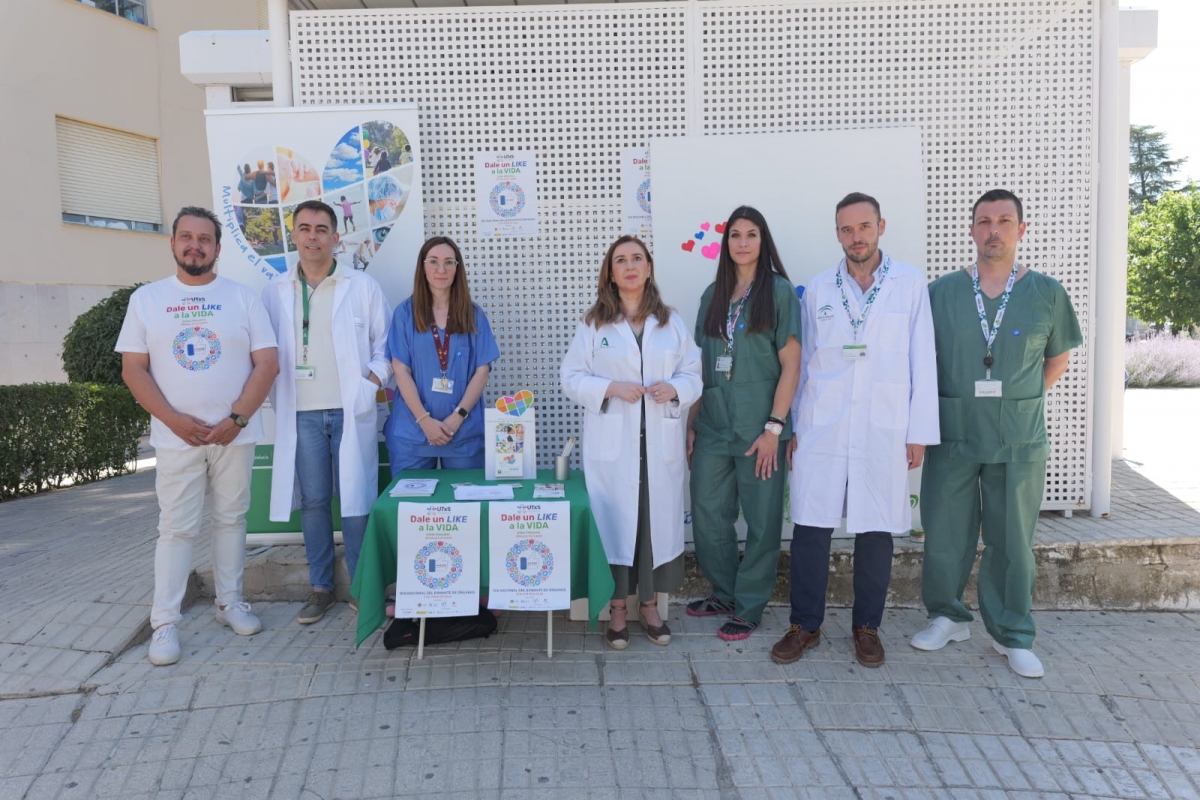  Jaén registra nueve donantes y 38 tejidos durante 2026 