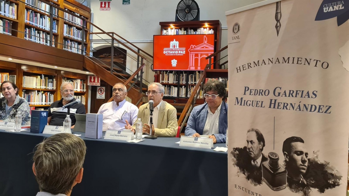  México acoge un hermanamiento de Miguel Hernández con Pedro Garfias 