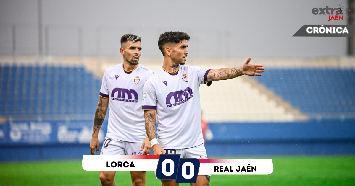 El Real Jaén firma las tablas ante el Lorca Deportiva