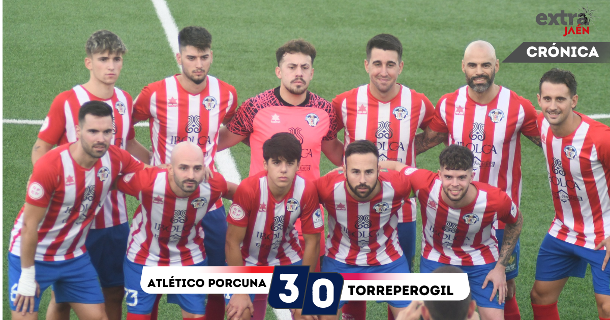 El Atlético Porcuna arranca la temporada goleando al Torreperogil