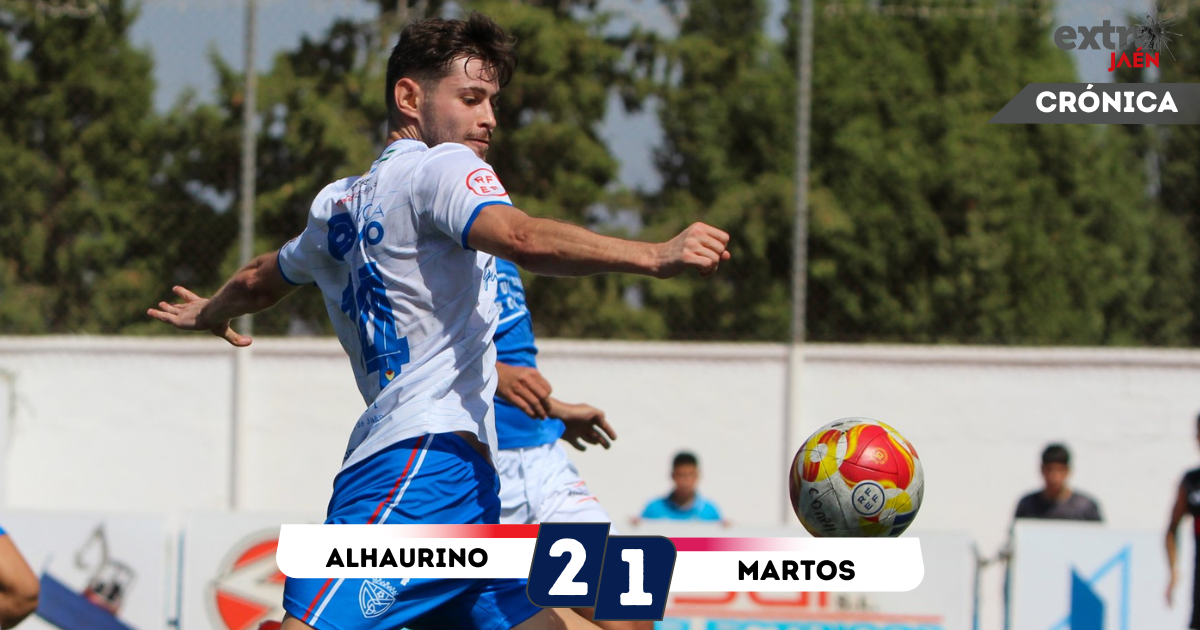  El Martos cede por la mínima ante el Alhaurino 