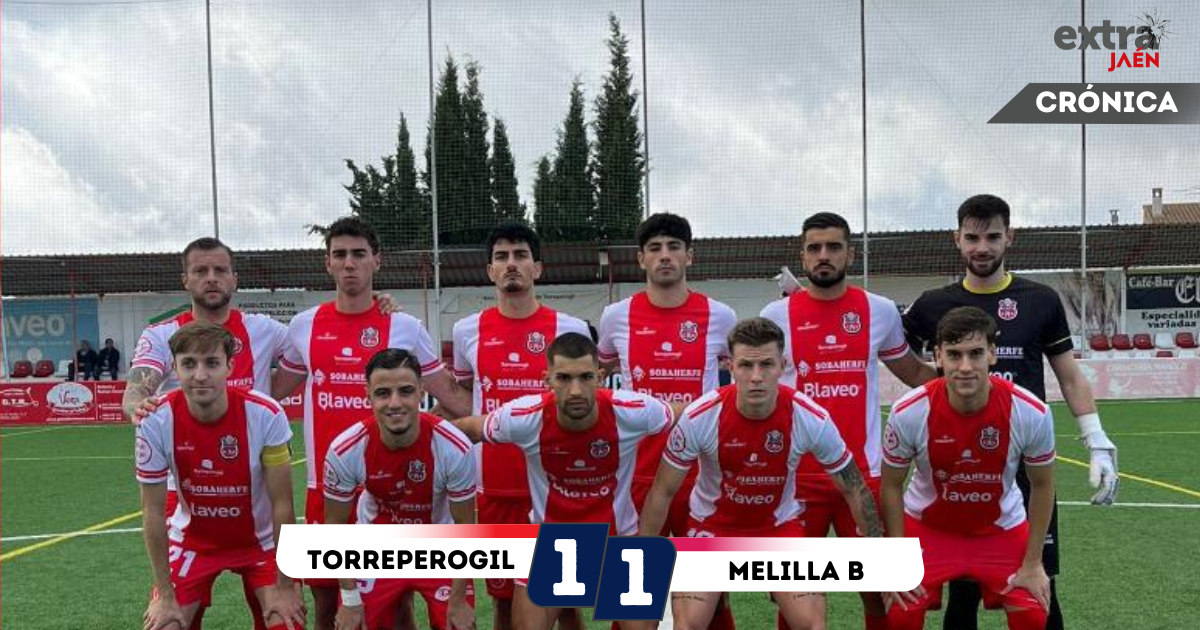  El Torreperogil empata ante el Melilla B y se sitúa colista 
