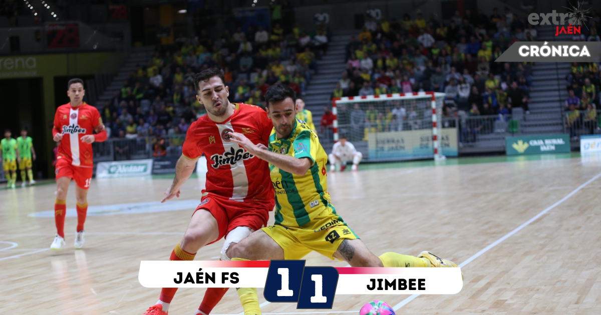  El Jaén Paraíso Interior perdona al Jimbee Cartagena 