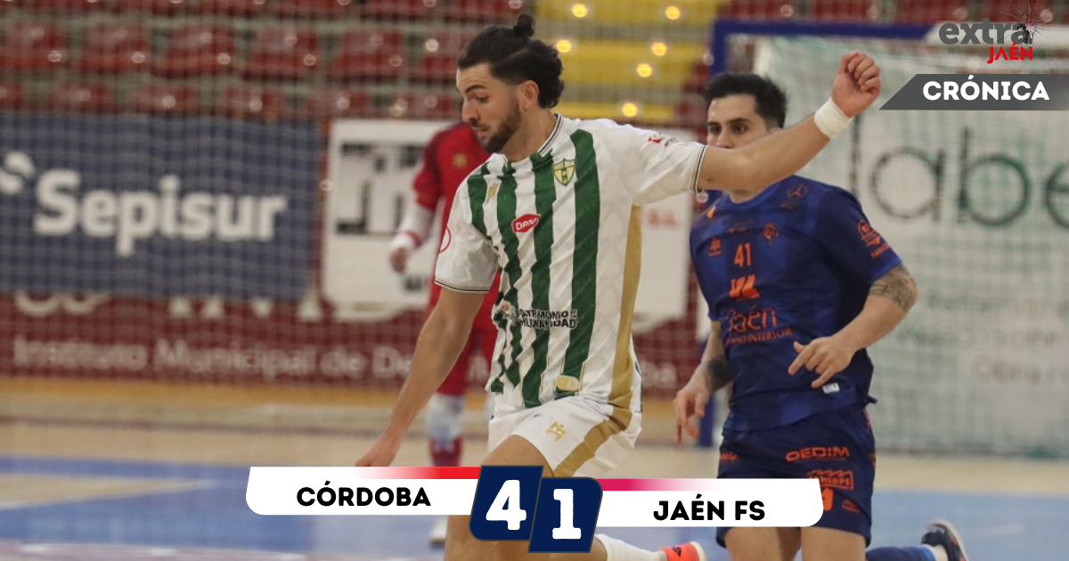  El Jaén Paraíso Interior cae goleado en el derbi ante el Córdoba 