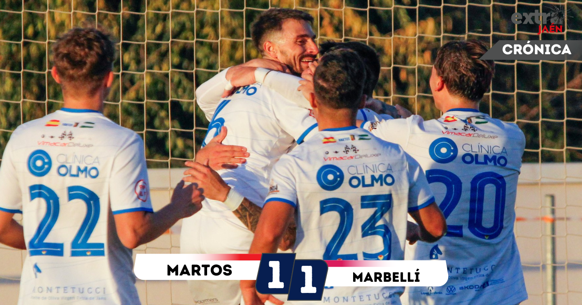  El Martos empata en casa ante el Marbellí 