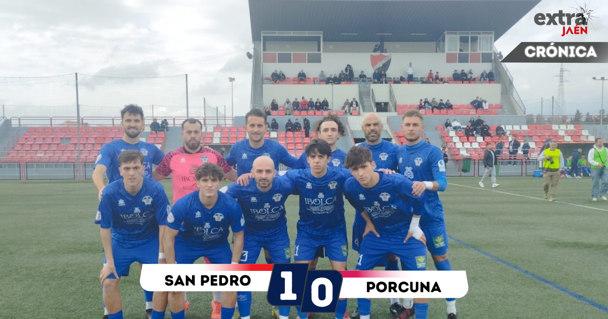  El Atlético Porcuna vuelve a pinchar ante el San Pedro 