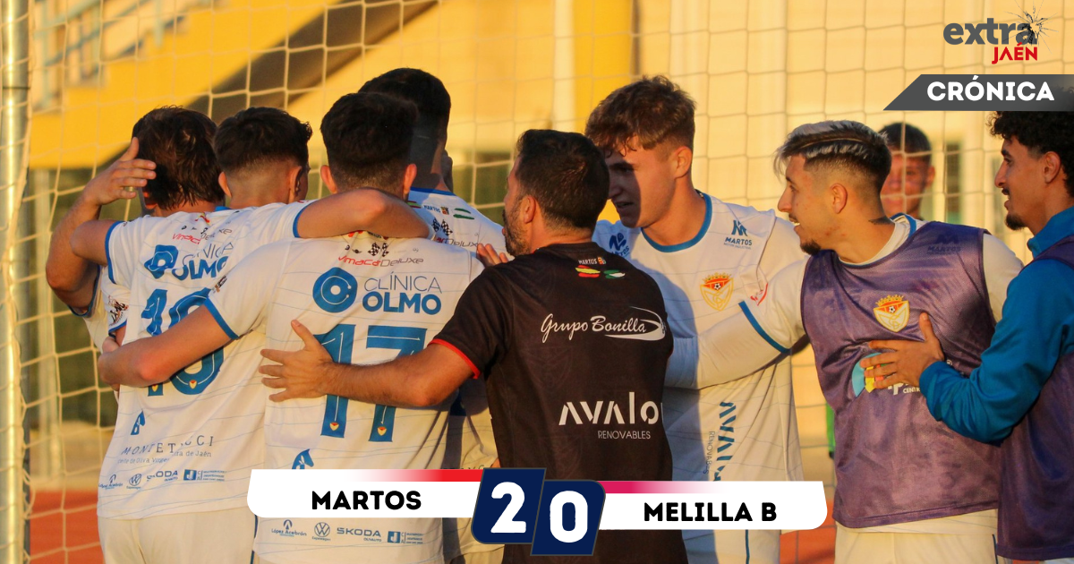  El Martos supera cómodamente al Melilla B 