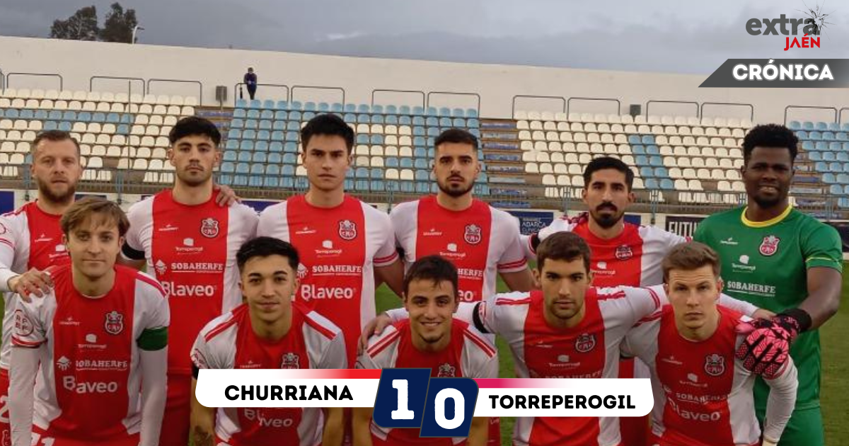  El Torreperogil cede por la mínima ante el Churriana de la Vega 