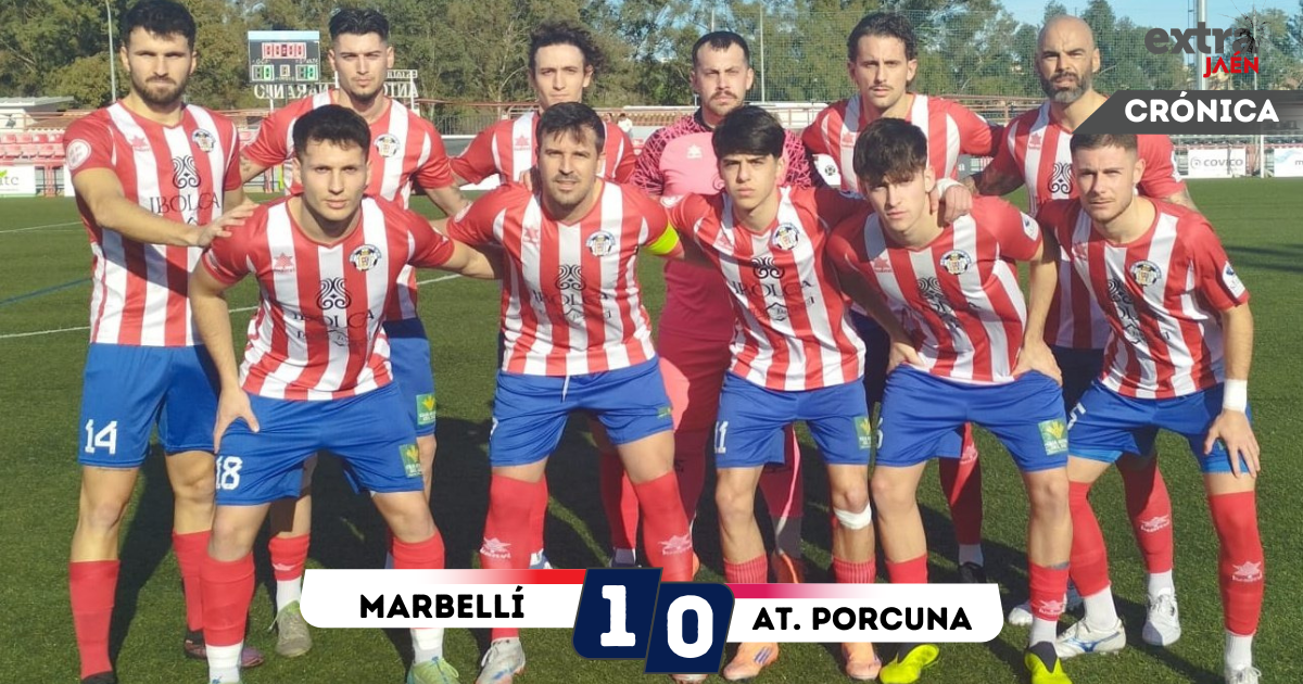  El Marbellí rompe la racha del Atlético Porcuna 