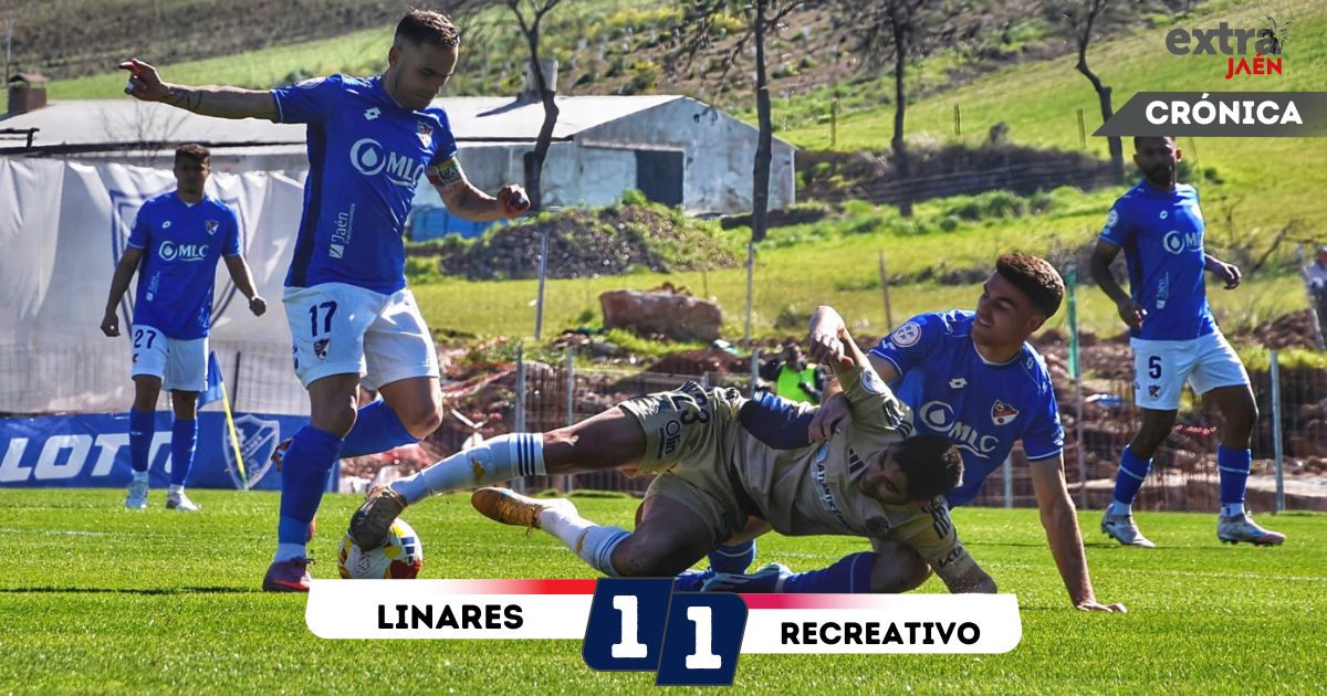  El Linares se queda con la miel en los labios ante el Recreativo 