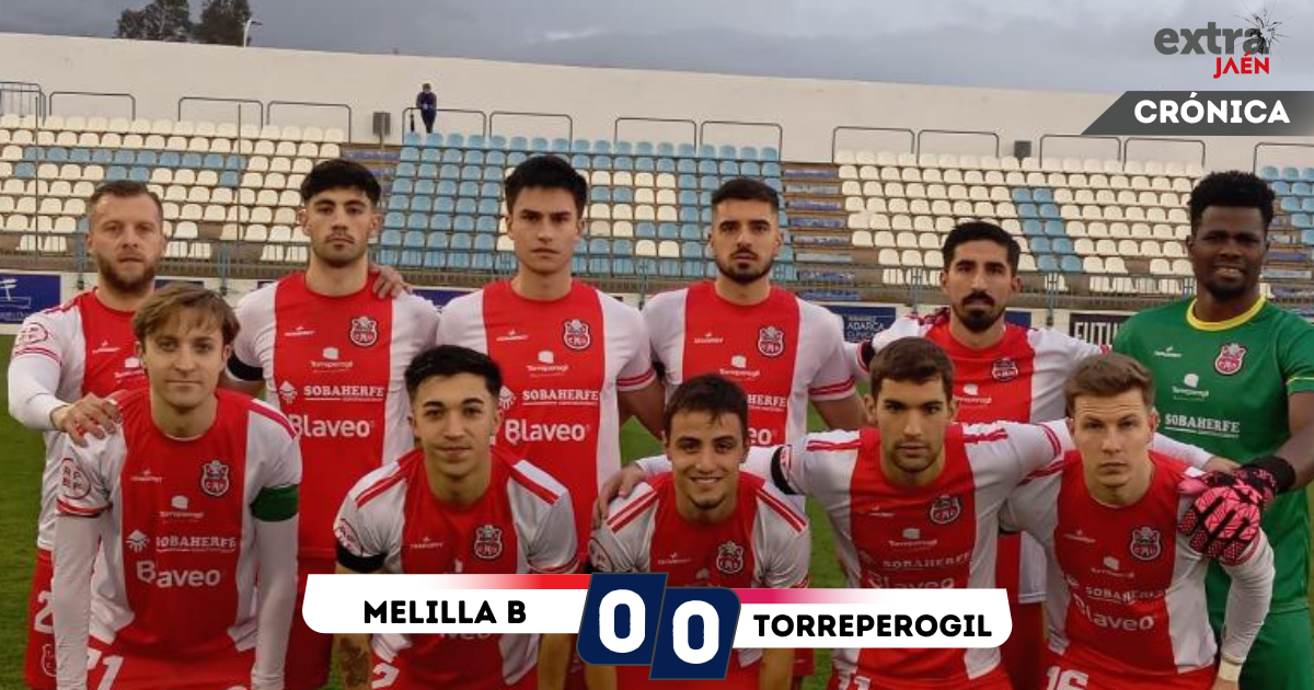  El Torreperogil logra un punto en casa del Melilla B 