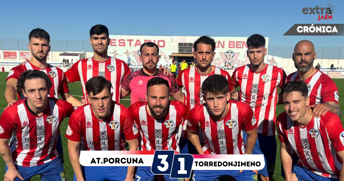  El Atlético Porcuna se lleva el derbi ante el  Torredonjimeno 