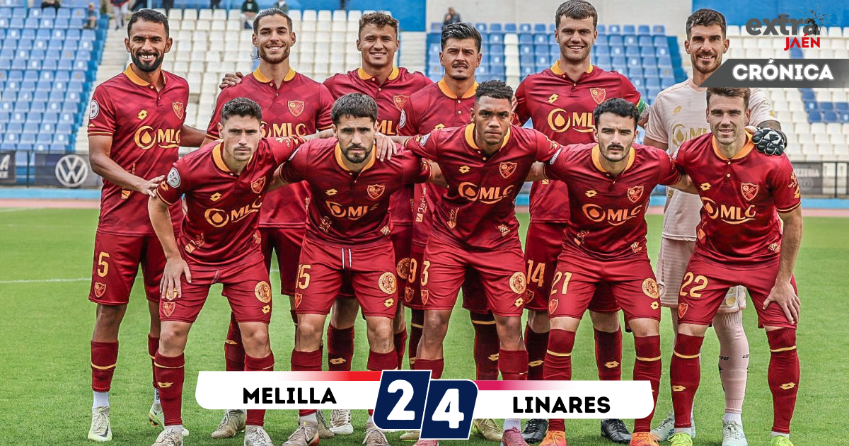  El Linares Deportivo cumple el objetivo de mínimos tras golear en Melilla 
