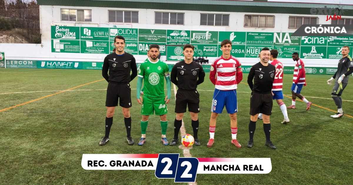  El Atlético Mancha Real suma un punto ante el filial nazarí 
