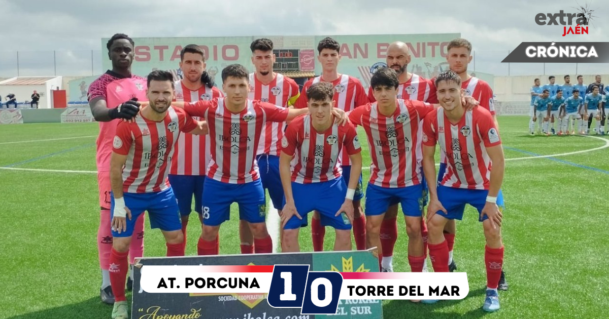  El Atlético Porcuna gana en casa al Torre del Mar 